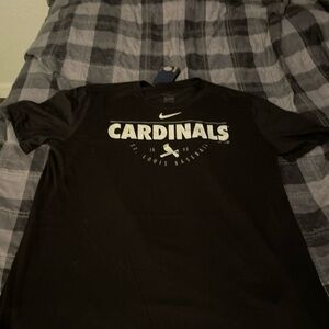 Nike Black & White Cardinals Graphic Tee